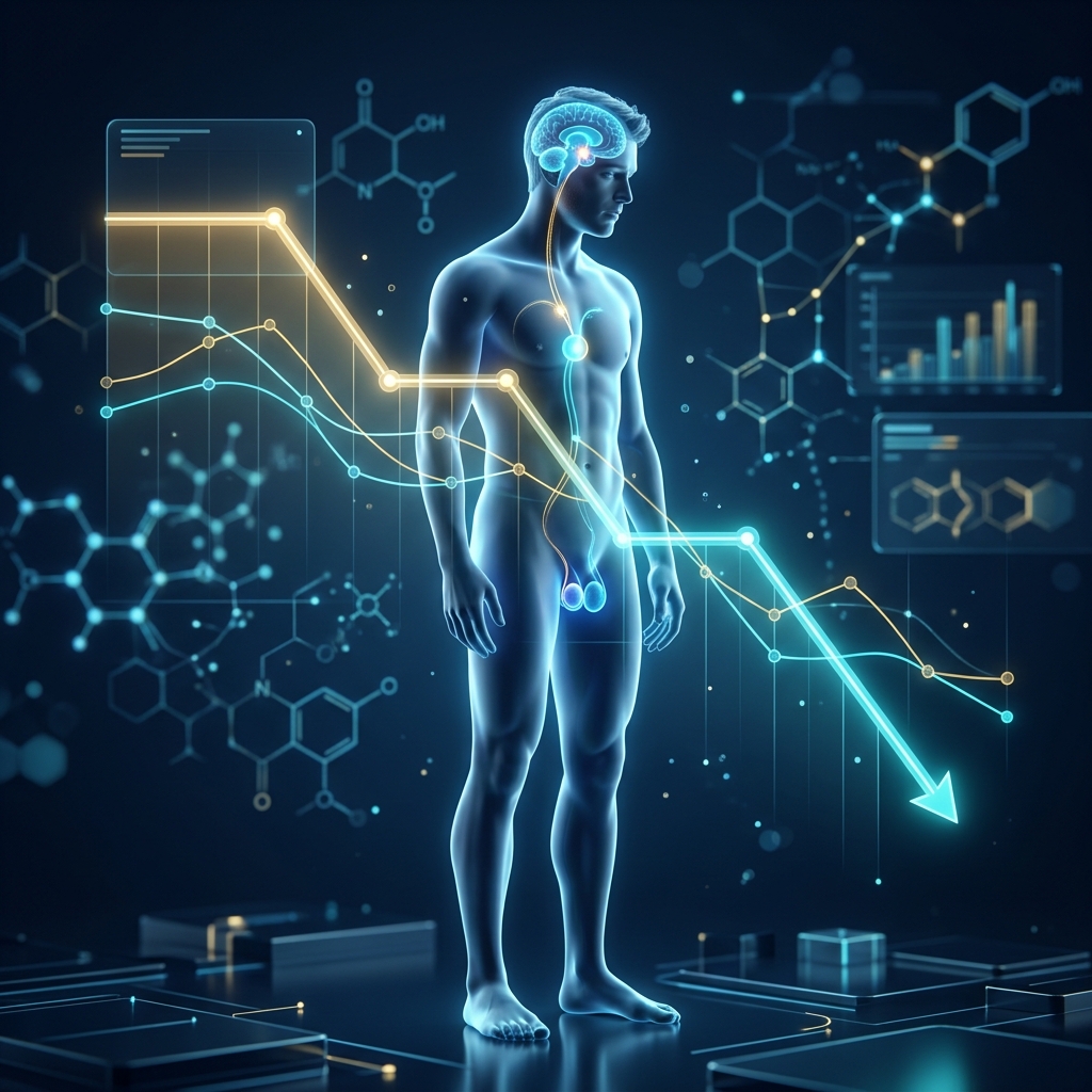 Low Testosterone under 40 infographic