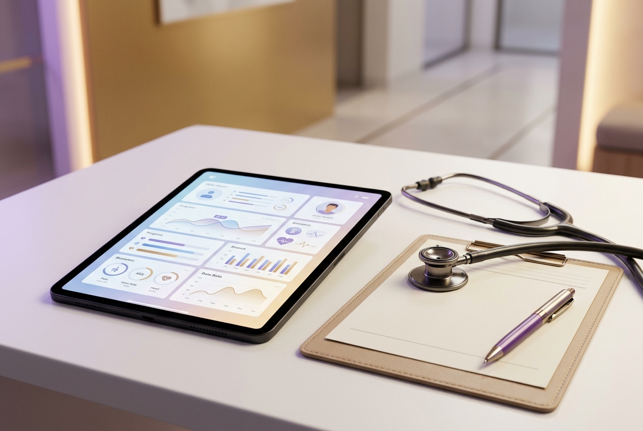 Personalized GLP-1 weight loss consultation with health dashboard