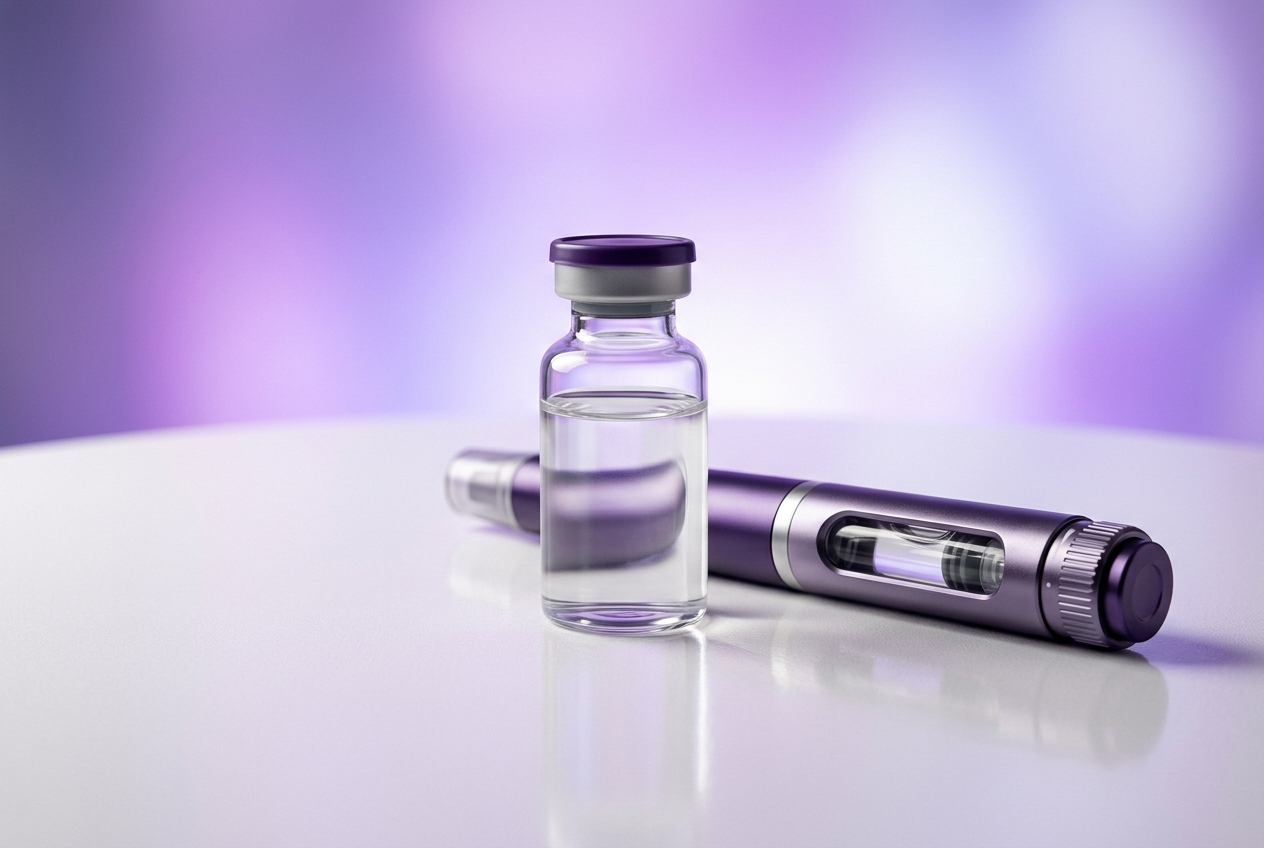 Compounded Injectable Tirzepatide vial and injection pen
